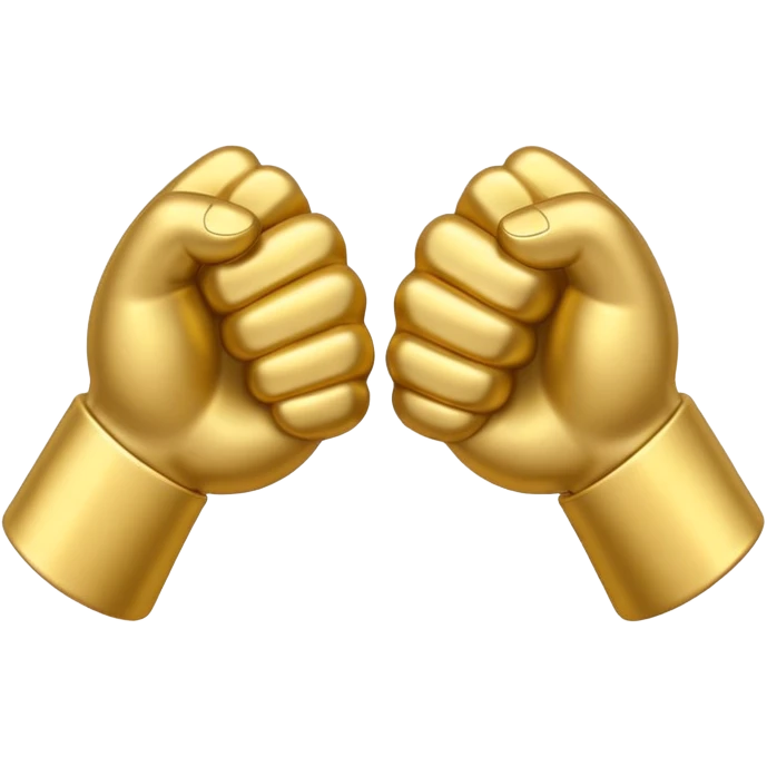 🛡️💯👊 сгенерируй эти три эмодзи на одной картинке в 3д стиле
 просто на белом фоне
три эмодзи рядом друг с другом 
 emoji