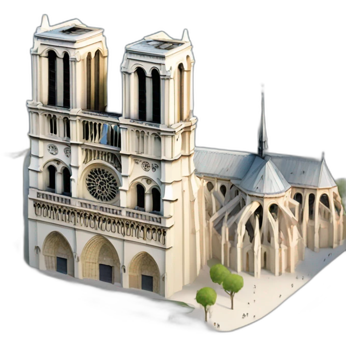 Paris Notre-Dame emoji