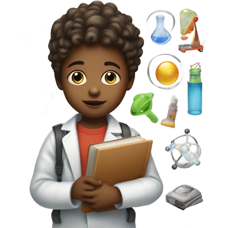 Clever kid emoji