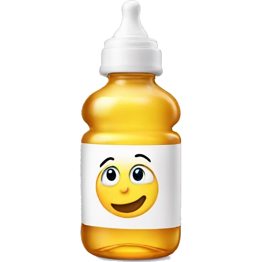 Baby oil bottle emoji