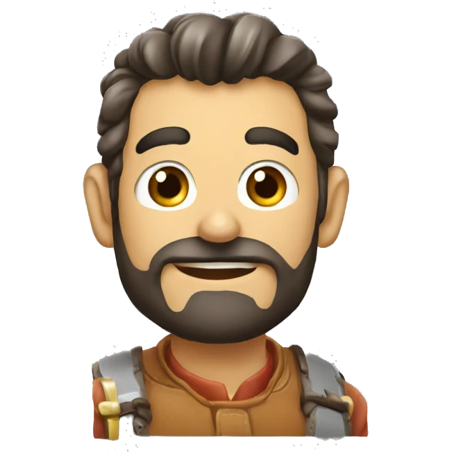 Chivo tomando cerveza emoji