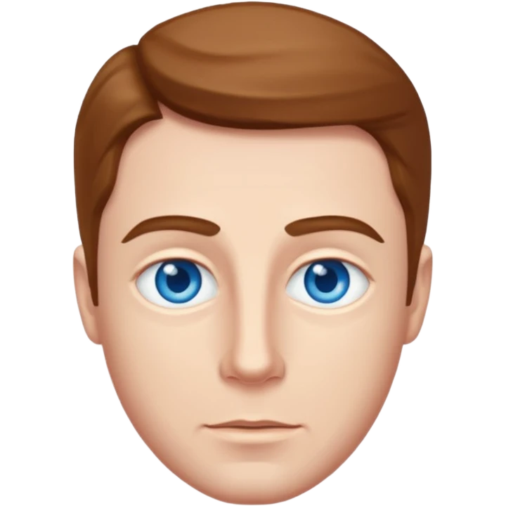 John Dall with blue eyes emoji