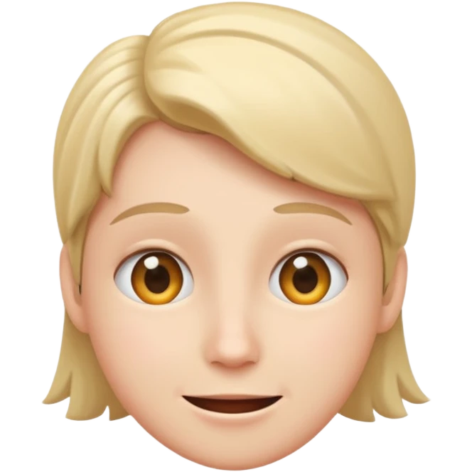 Anxious happy emoji