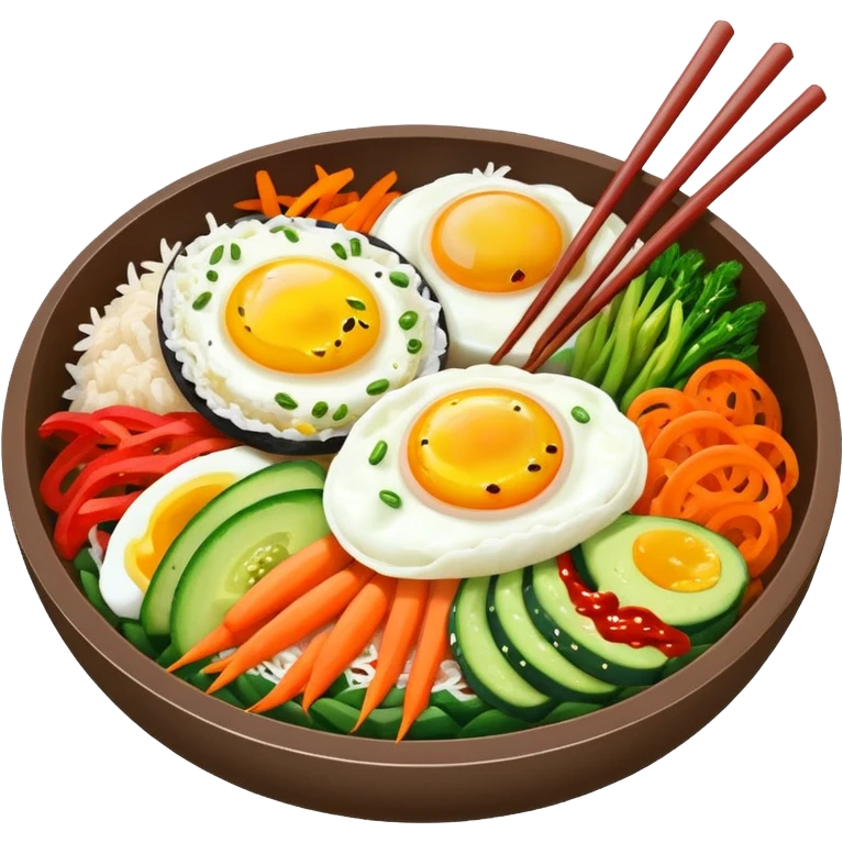 Create an emoji for Korean bibinba  emoji