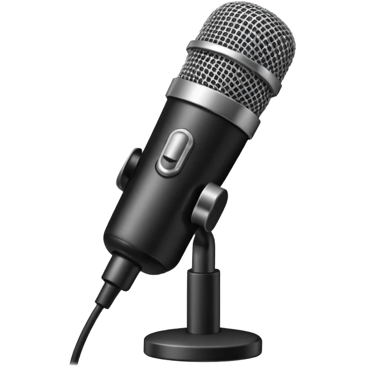 microphone emoji