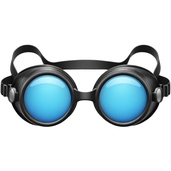 black pool goggles emoji