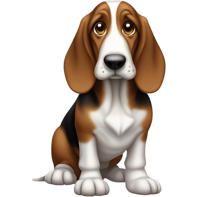 Basset hound emoji
