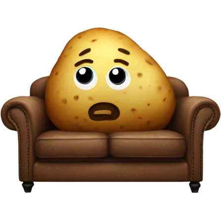 potato on sofa emoji