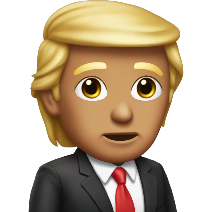 Donald Trump and Hasbulla emoji