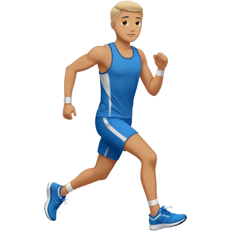 Morning Jogger man emoji