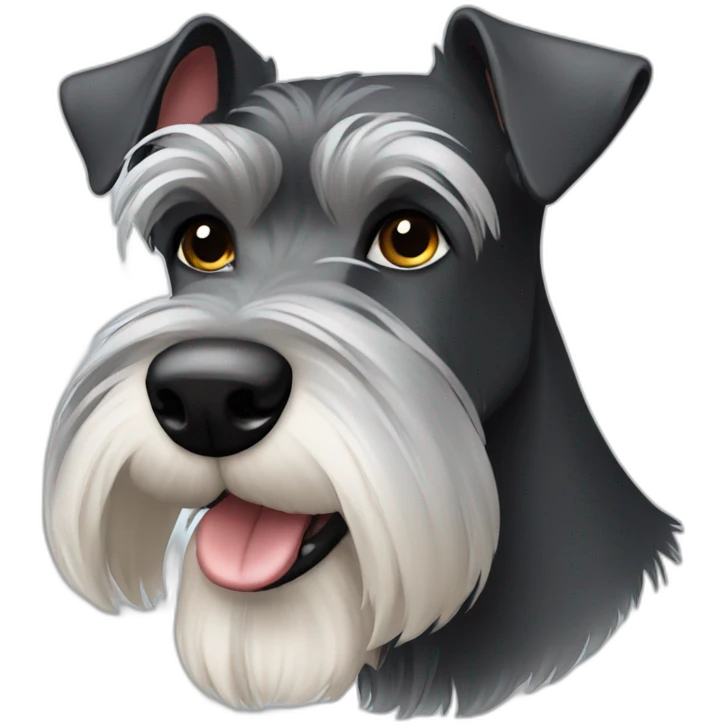 Schnauzer emoji