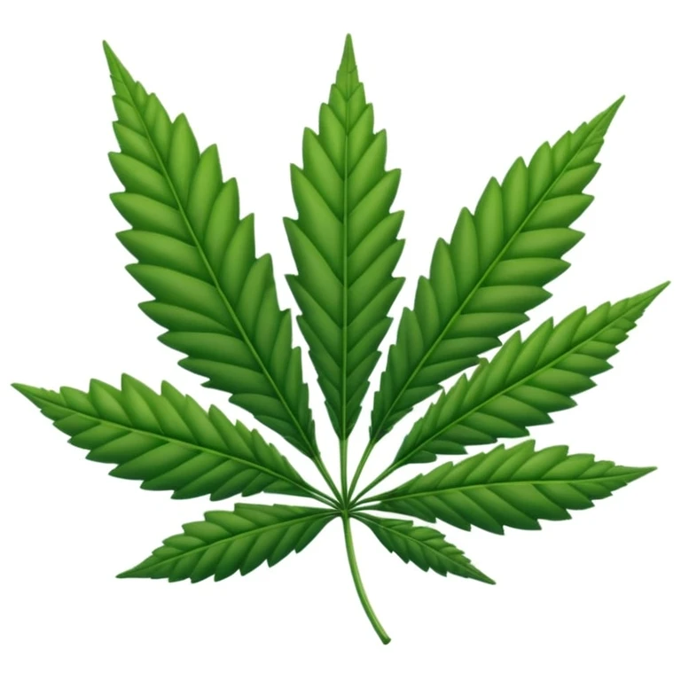 Sativa leaf emoji