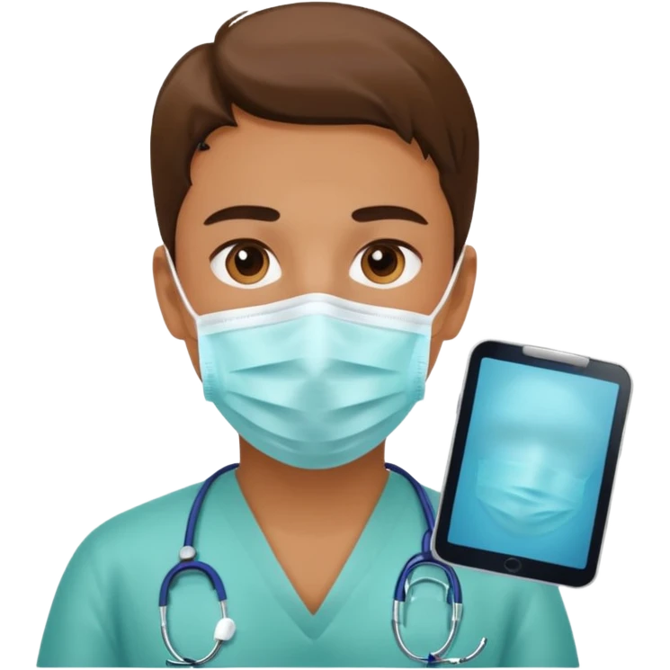 at the doctor's appointment emoji