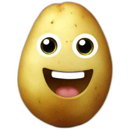 Pretty good potato emoji
