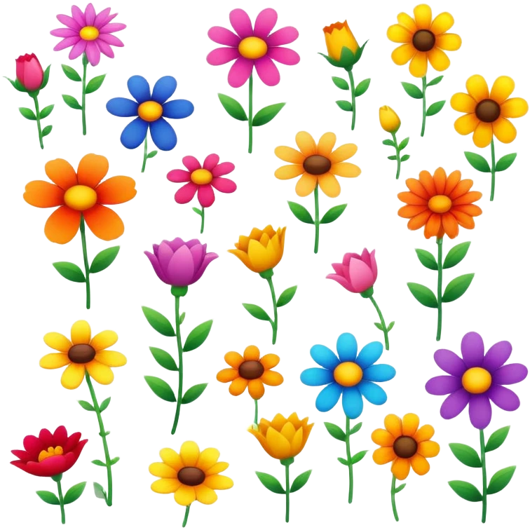 Flores emoji