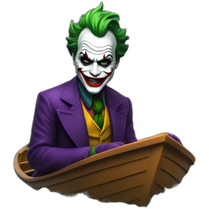 joker on a boat emoji