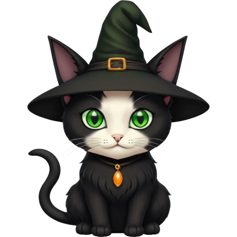Gato brujo emoji
