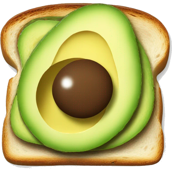 Avocado toast emoji