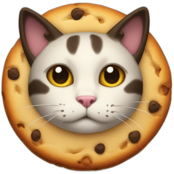 cookie cat hearth emoji