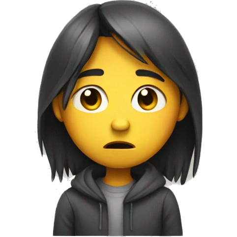Sad emoji