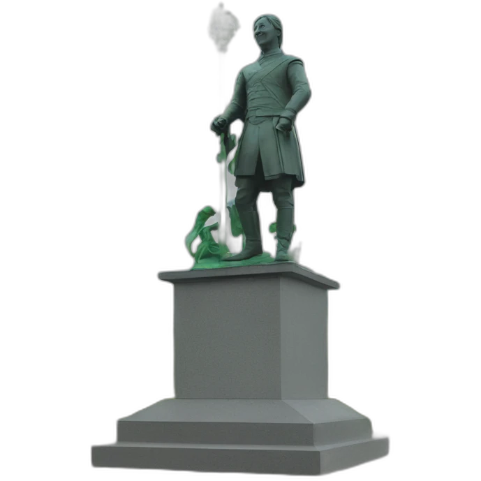 Ufa city with Salavat Yulaev statue emoji