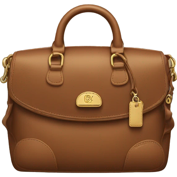 Coach hand bag emoji
