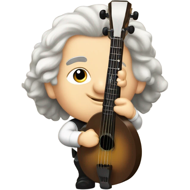 George Frideric Handel chibi banjo emoji