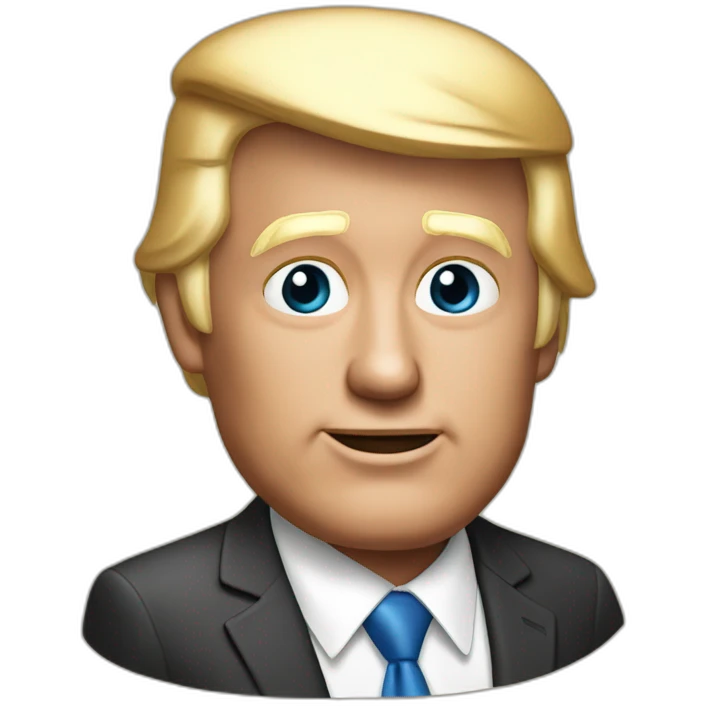 ￼Donald Trump emoji