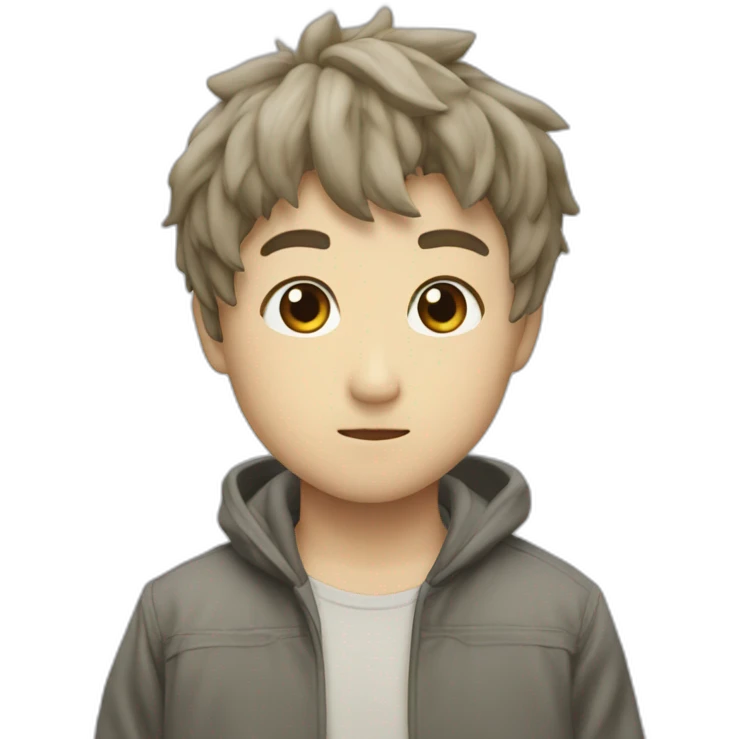 睨んでる人 emoji