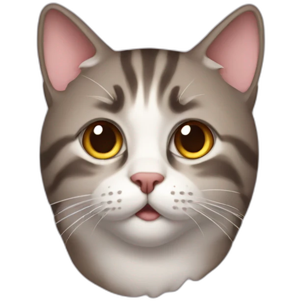 Cat with sugar emoji