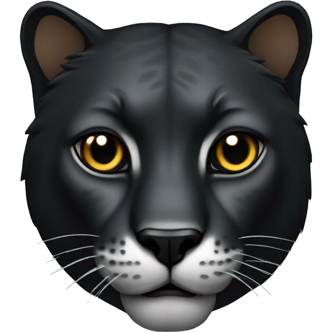 Animal pantera negra emoji