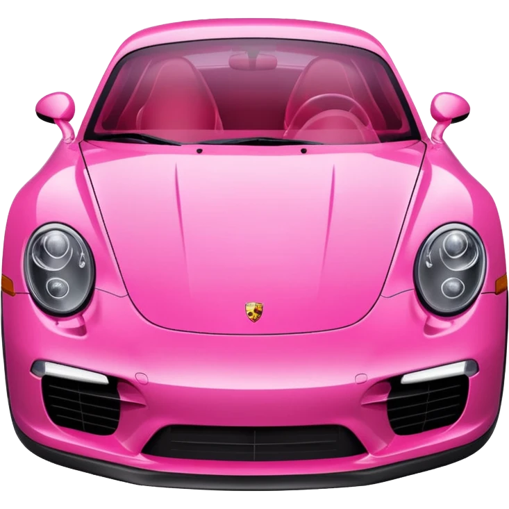 Porsche rosa emoji
