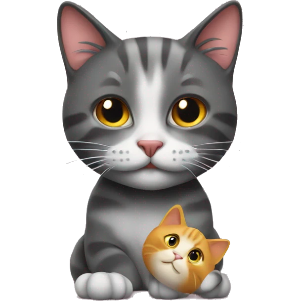 heart with cat emoji