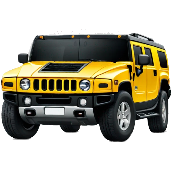 A hummer car  emoji