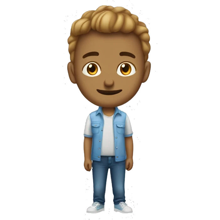 девушка блондинка с голубыми глазами, волосы собраны в пучок emoji