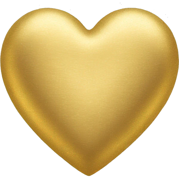 gold heart  emoji