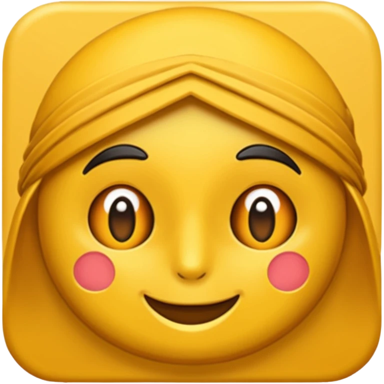 هلال ماه که پاپیون دارد emoji