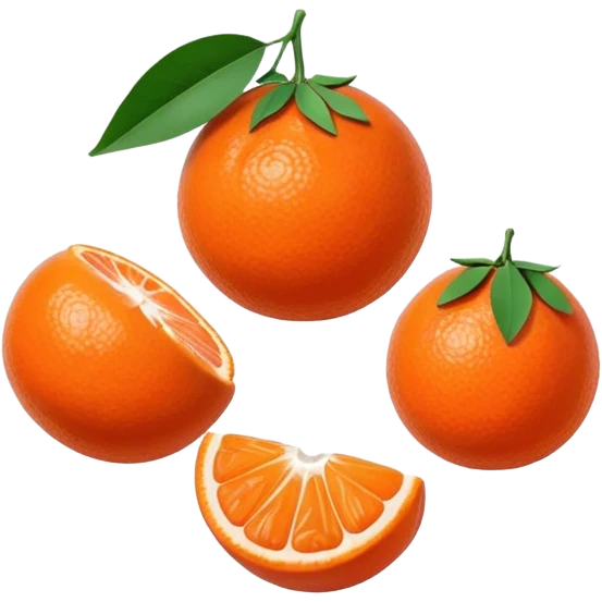 Clementines fruit emoji