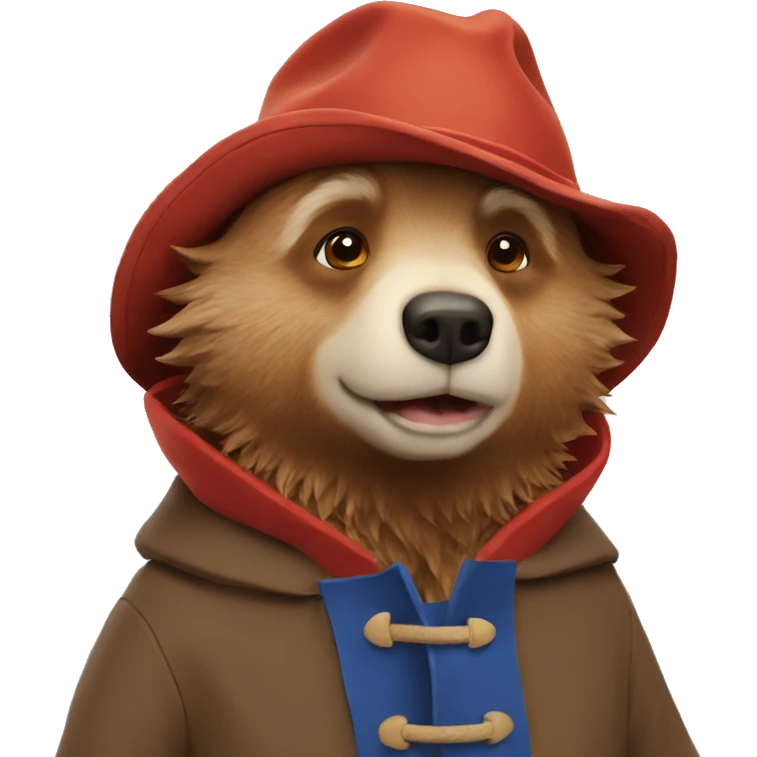 Paddington bear emoji