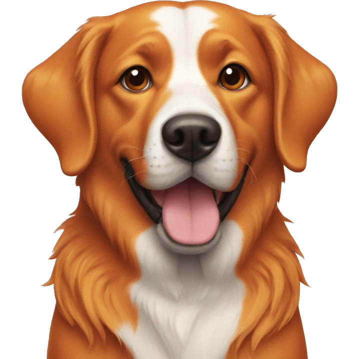 orange dog emoji