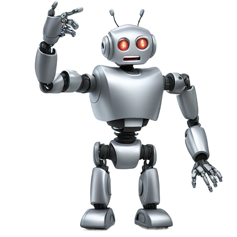 robot rage quit emoji