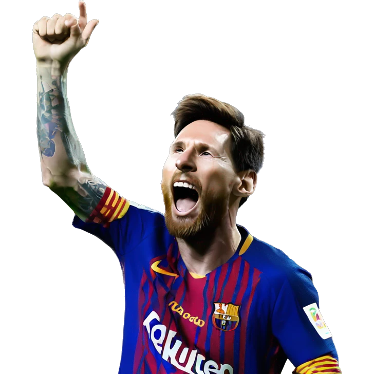 Messi y su celebración mítica emoji