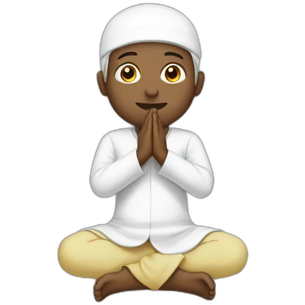 Muslim prayer emoji