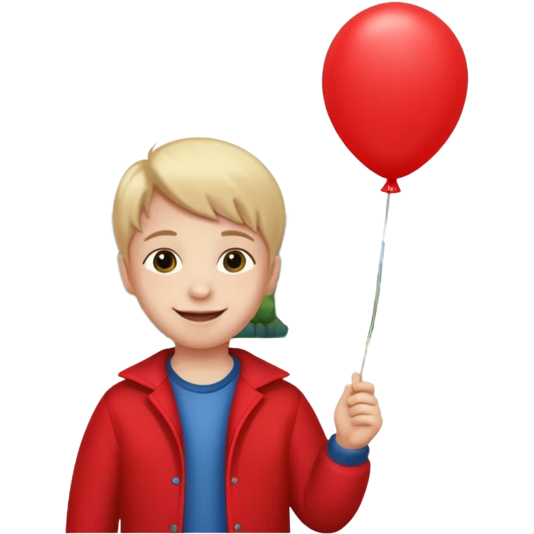 Child + balloon, Park Visitors. emoji