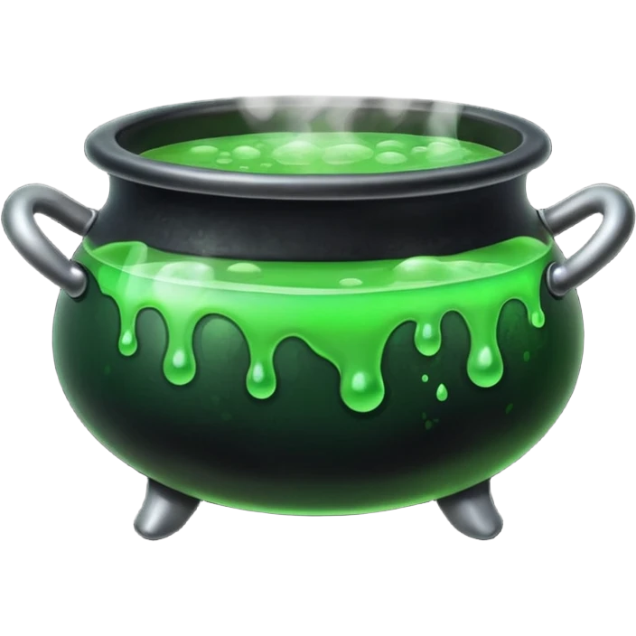 hallowen cauldrom emoji