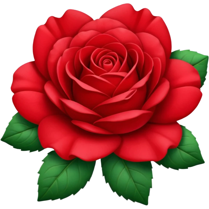 rosa natalizie emoji