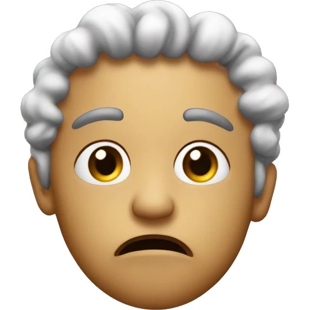 Emoji blowing because can’t have what I want emoji