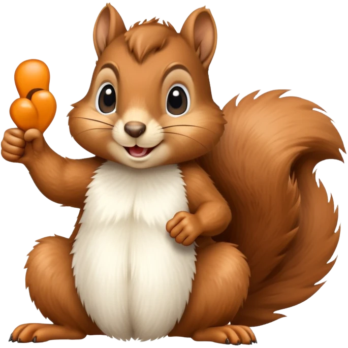 Squirrel thumbs up emoji
