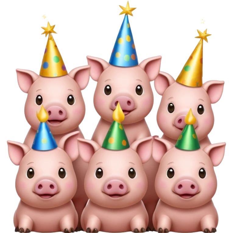 party pigs emoji