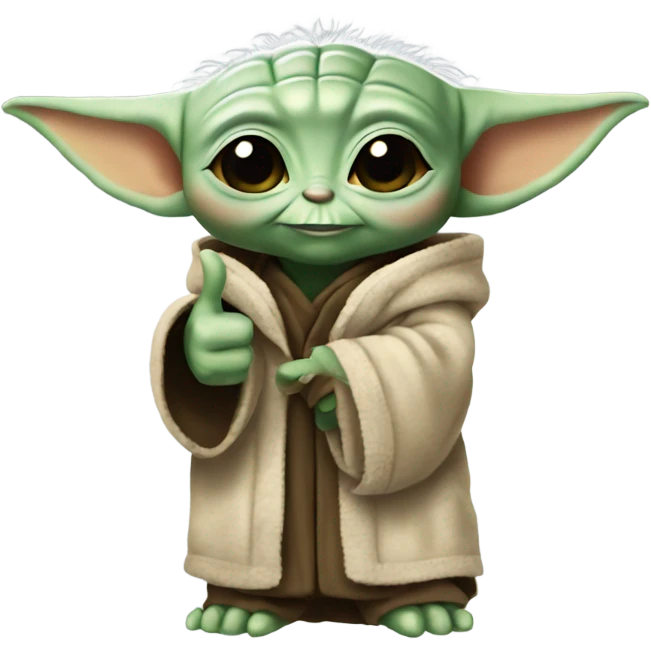 baby yoda thumbs up emoji